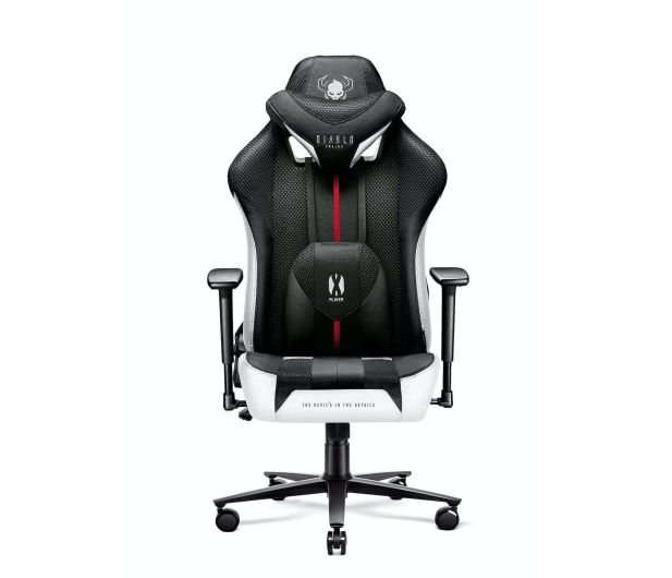 Diablo Chairs X-Player 2.0 Kido Biało-czarny - 1208675 - zdjęcie 4
